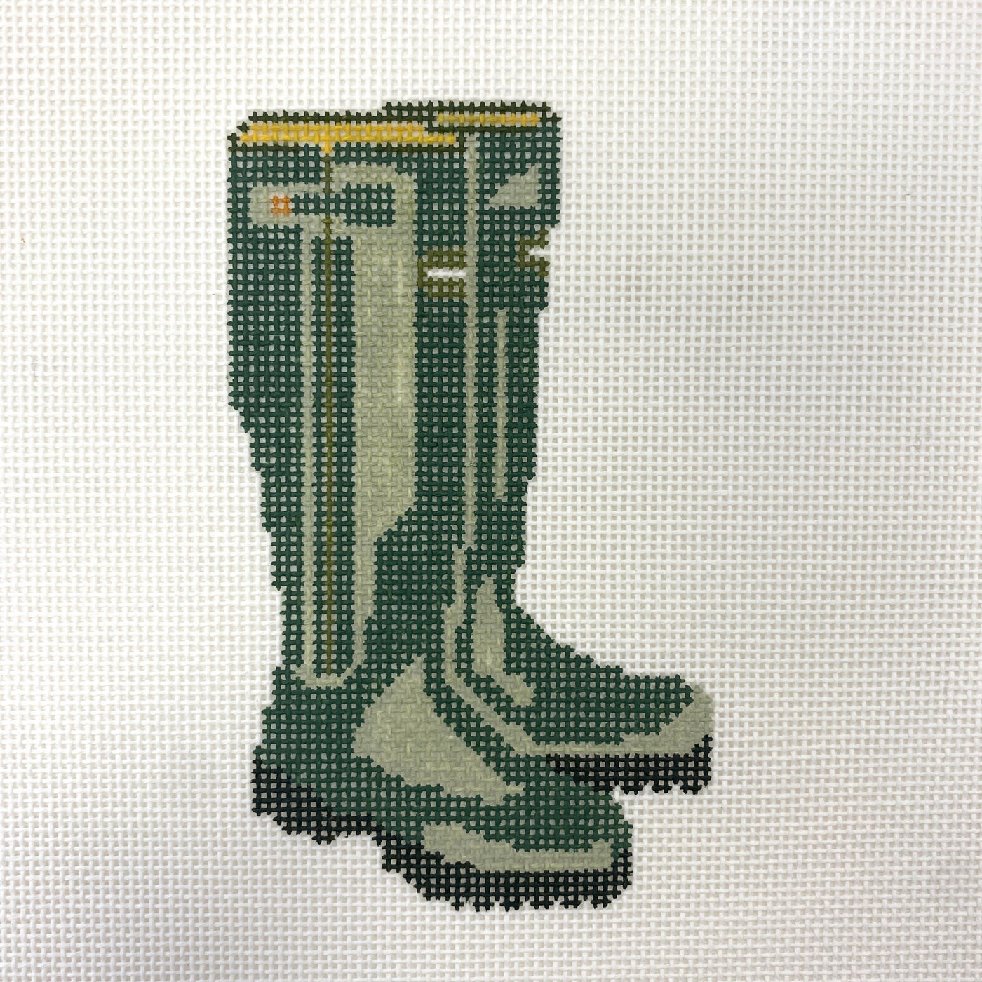 Le Chameau Boots needlepoint canvas - Bargello Needlepoint