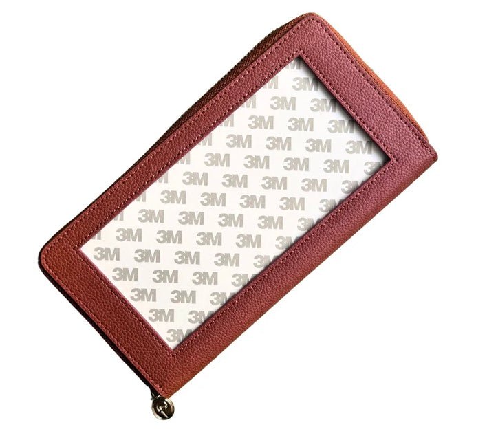 Leather Self - Finishing All - In Wallet needlepoint canvas - Bargello Needlepoint