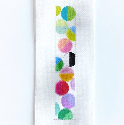 Lulu Key Fob needlepoint canvas - Bargello Needlepoint