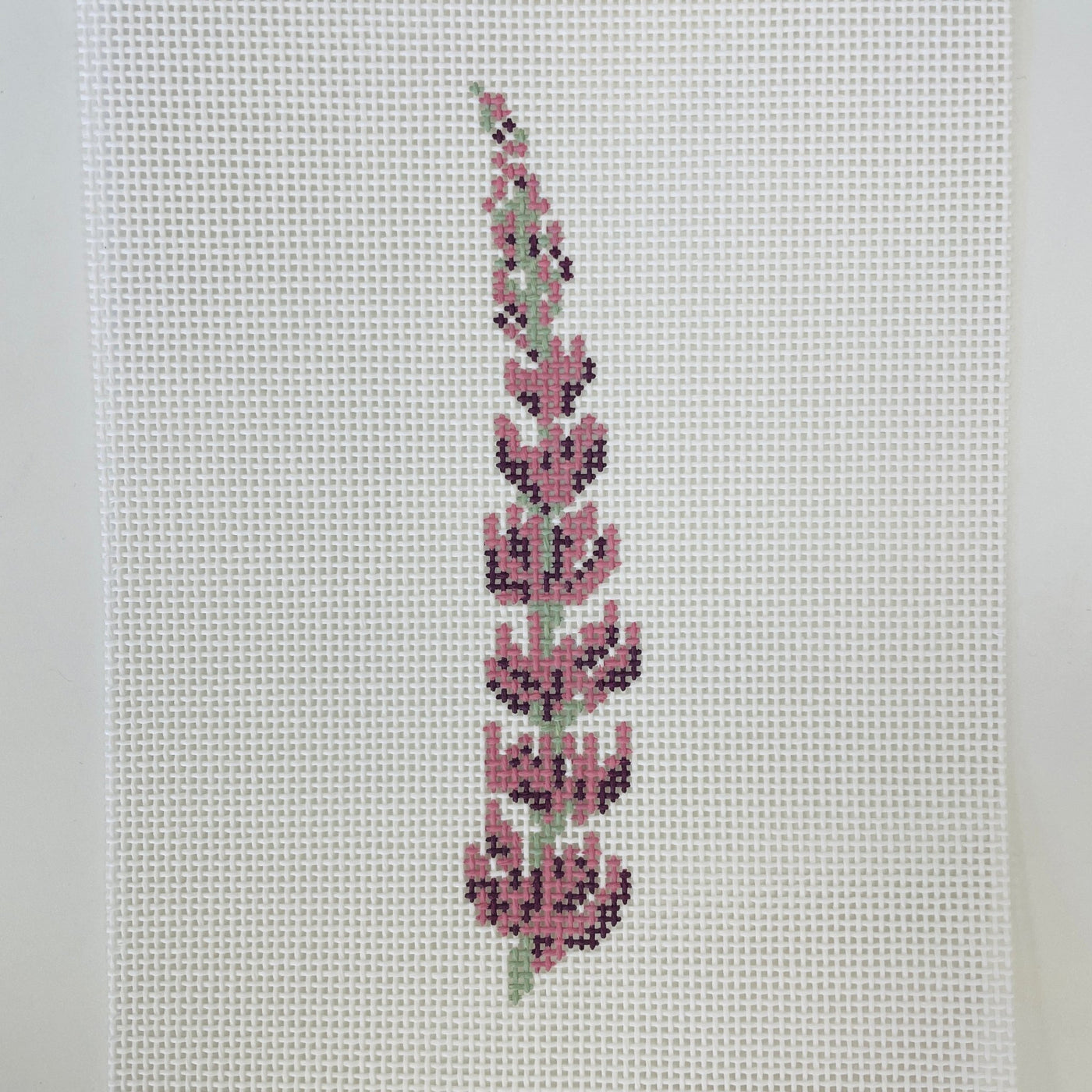 Lupine - multiple colors available needlepoint canvas - Bargello Needlepoint