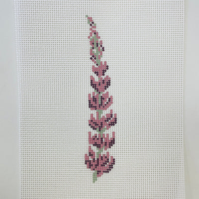 Lupine - multiple colors available needlepoint canvas - Bargello Needlepoint