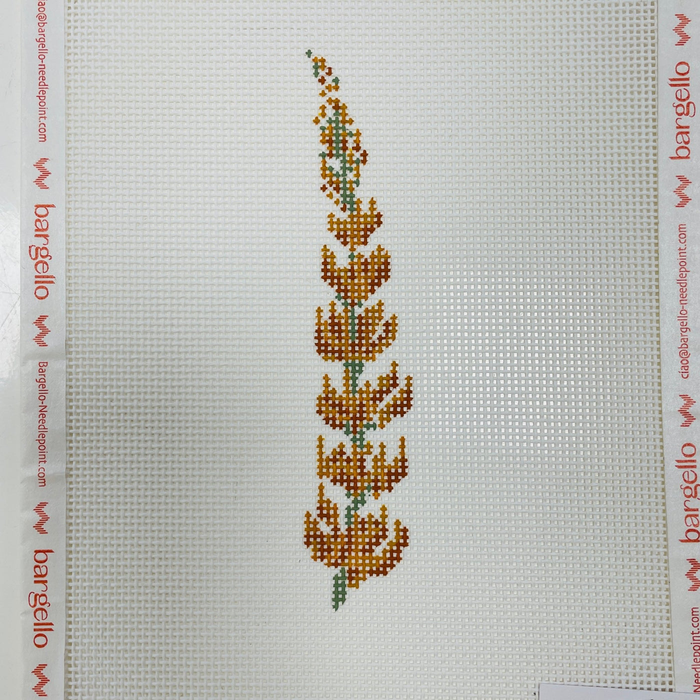 Lupine - multiple colors available needlepoint canvas - Bargello Needlepoint