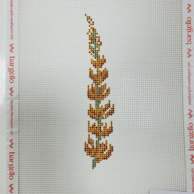 Lupine - multiple colors available needlepoint canvas - Bargello Needlepoint