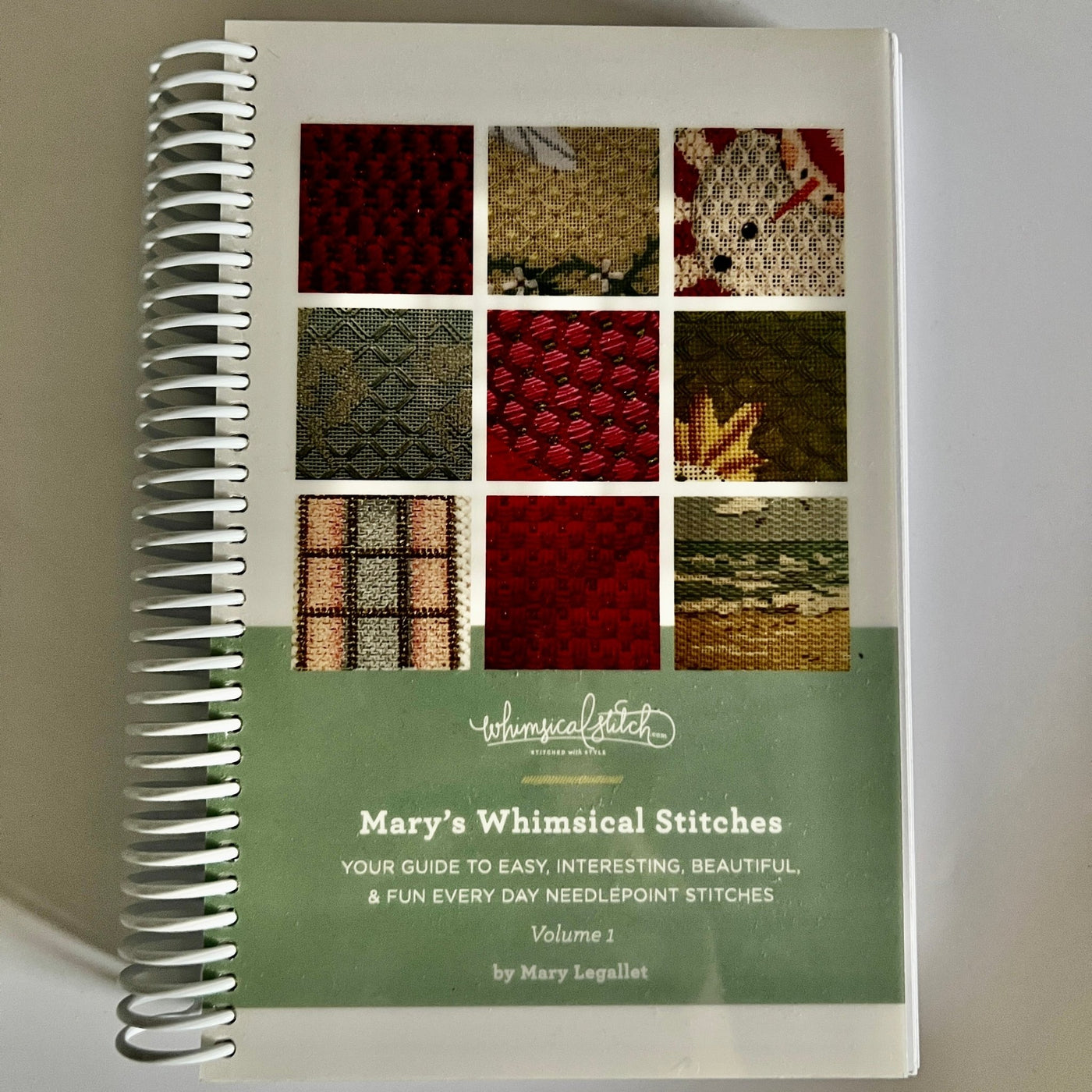 Mary's Whimsical Stitches Volume 1 needlepoint canvas - Bargello Needlepoint