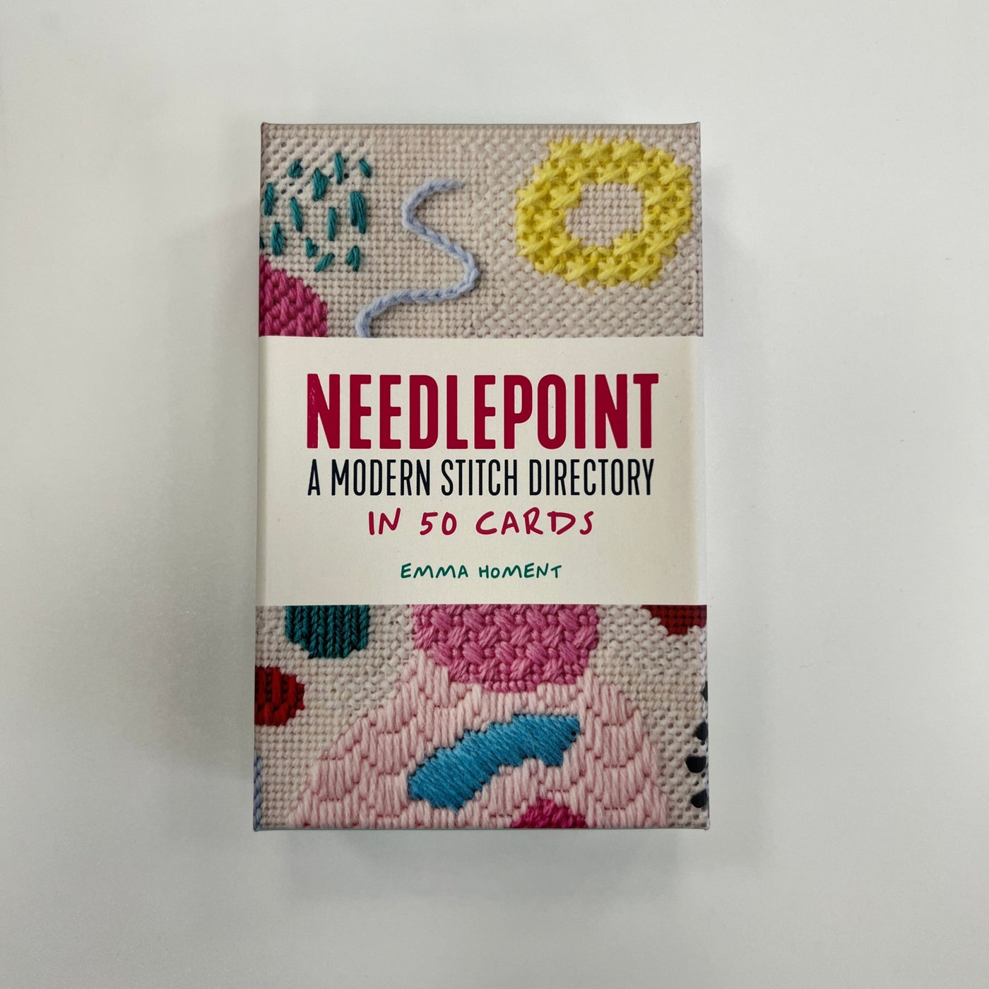 Needlepoint: A Modern Stitch Directory Book in 50 Cards needlepoint canvas - Bargello Needlepoint