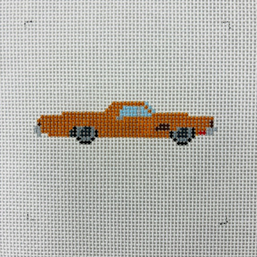 Old Time Chevy El Camino Key Fob needlepoint canvas - Bargello Needlepoint