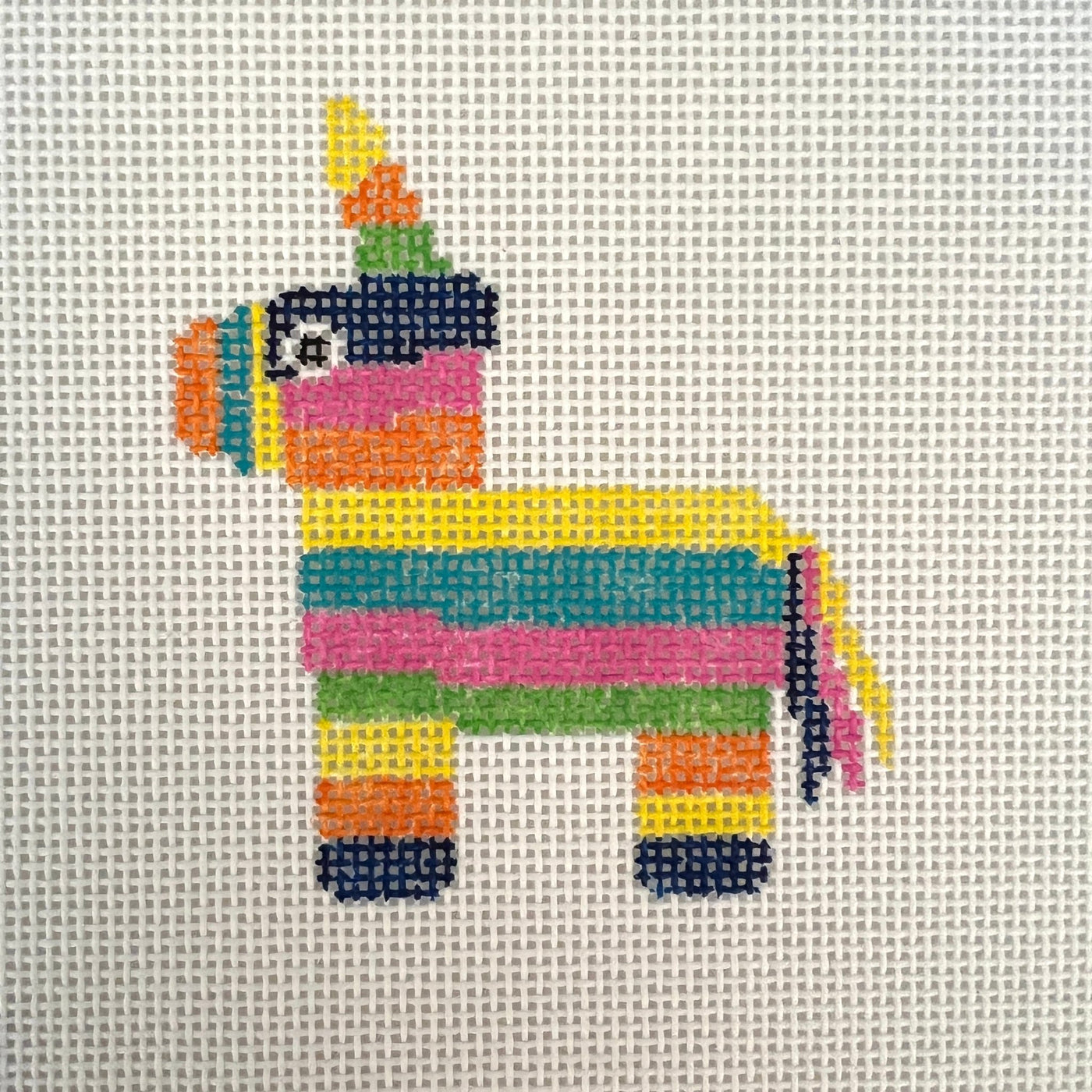 Pinata Ornament needlepoint canvas - Bargello Needlepoint