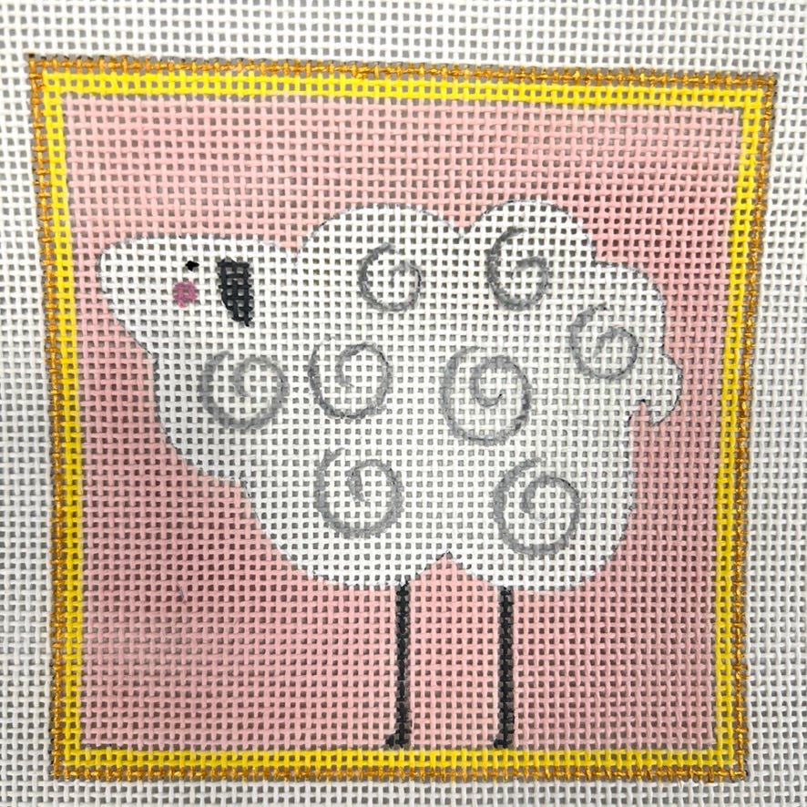 Sheep needlepoint canvas - Bargello Needlepoint