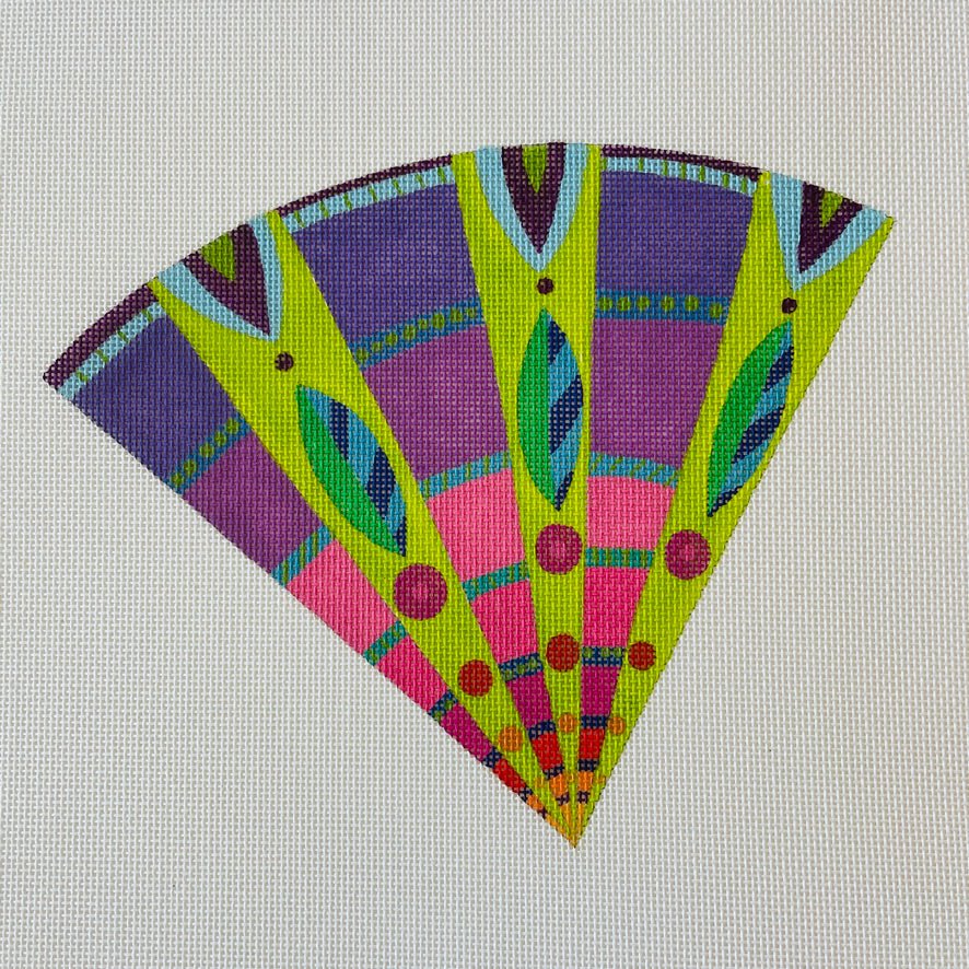 Spring Cone Ornament needlepoint canvas - Bargello Needlepoint