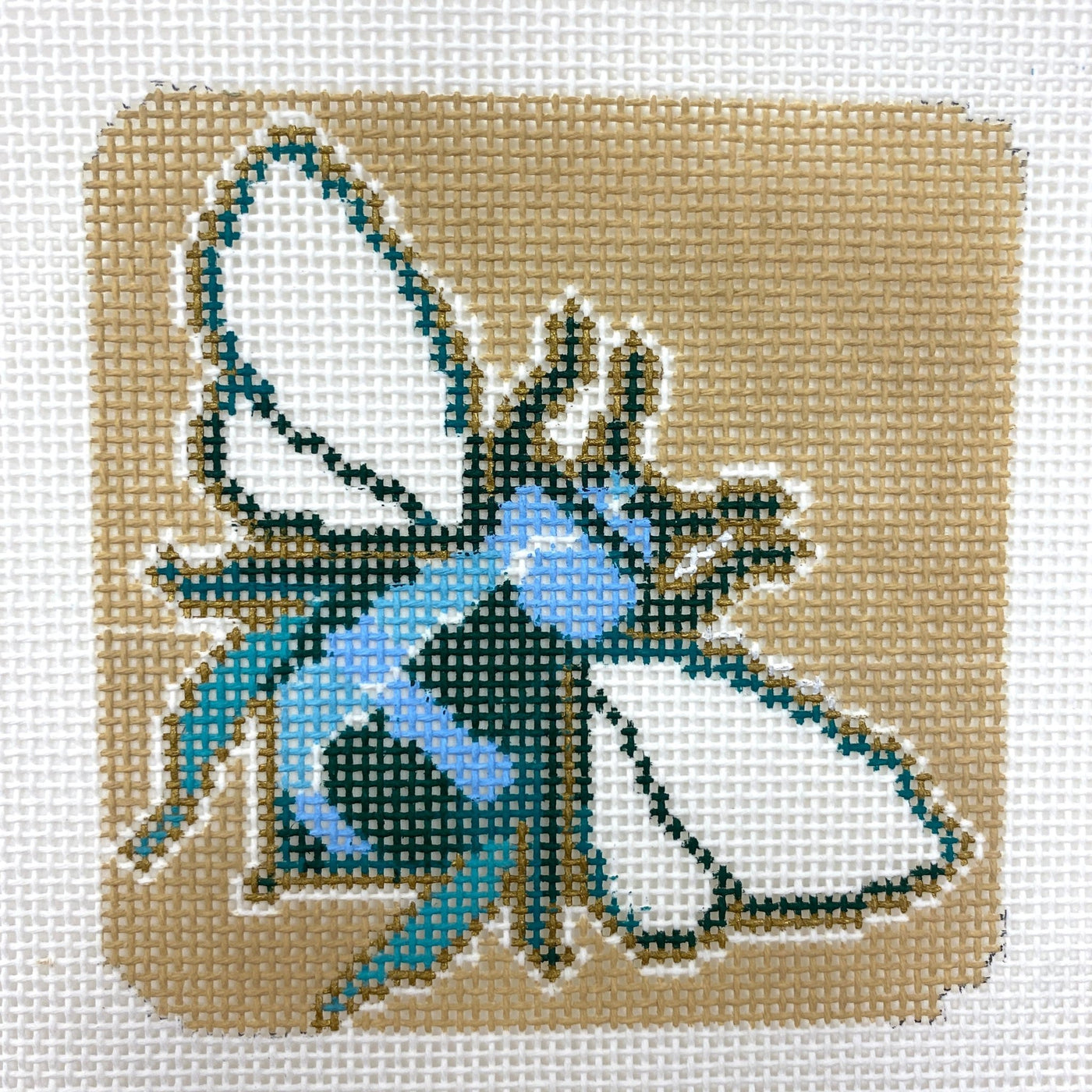 Sweet Bee needlepoint canvas - Bargello Needlepoint