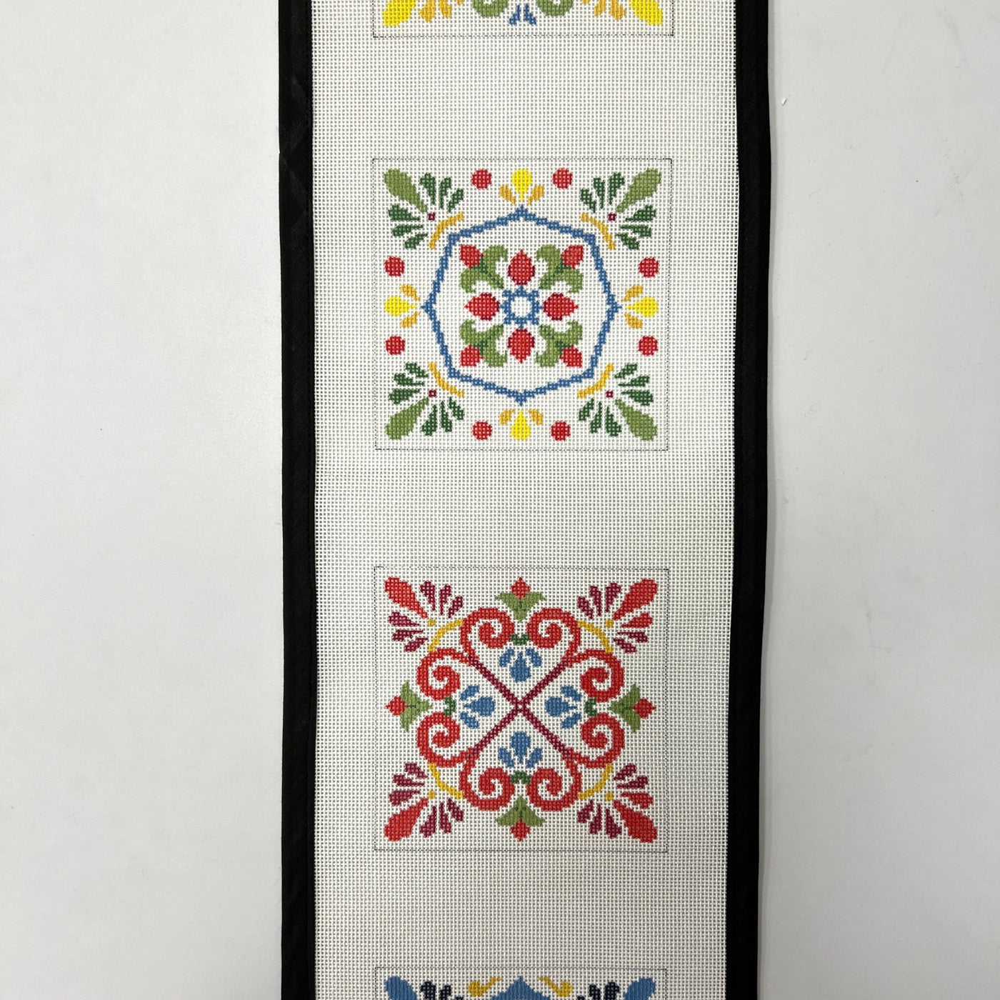 Talavera Tiles Coasters needlepoint canvas - Bargello Needlepoint