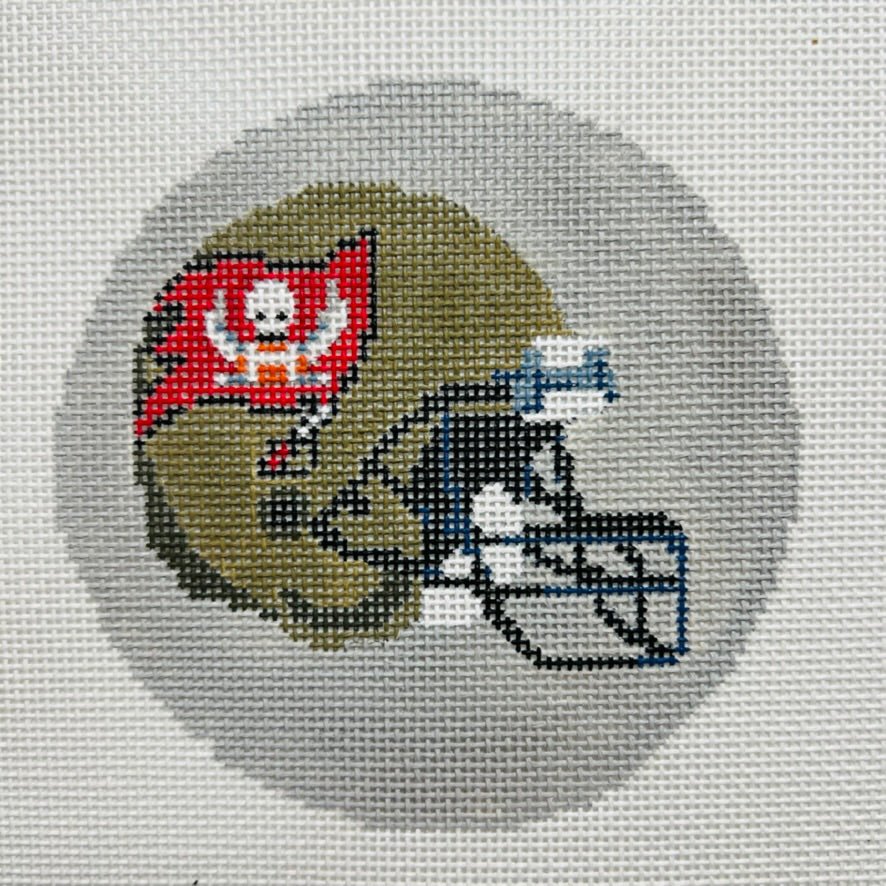 Tampa Bay Buccaneers needlepoint canvas - Bargello Needlepoint