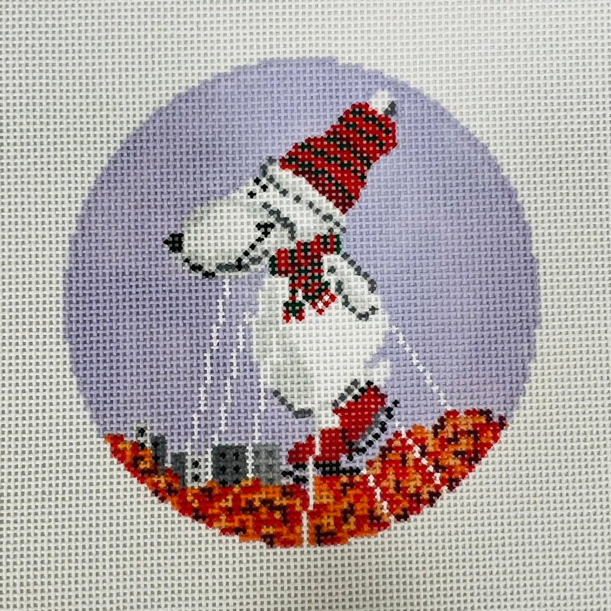 Thanksgiving Day Parade Ornament needlepoint canvas - Bargello Needlepoint