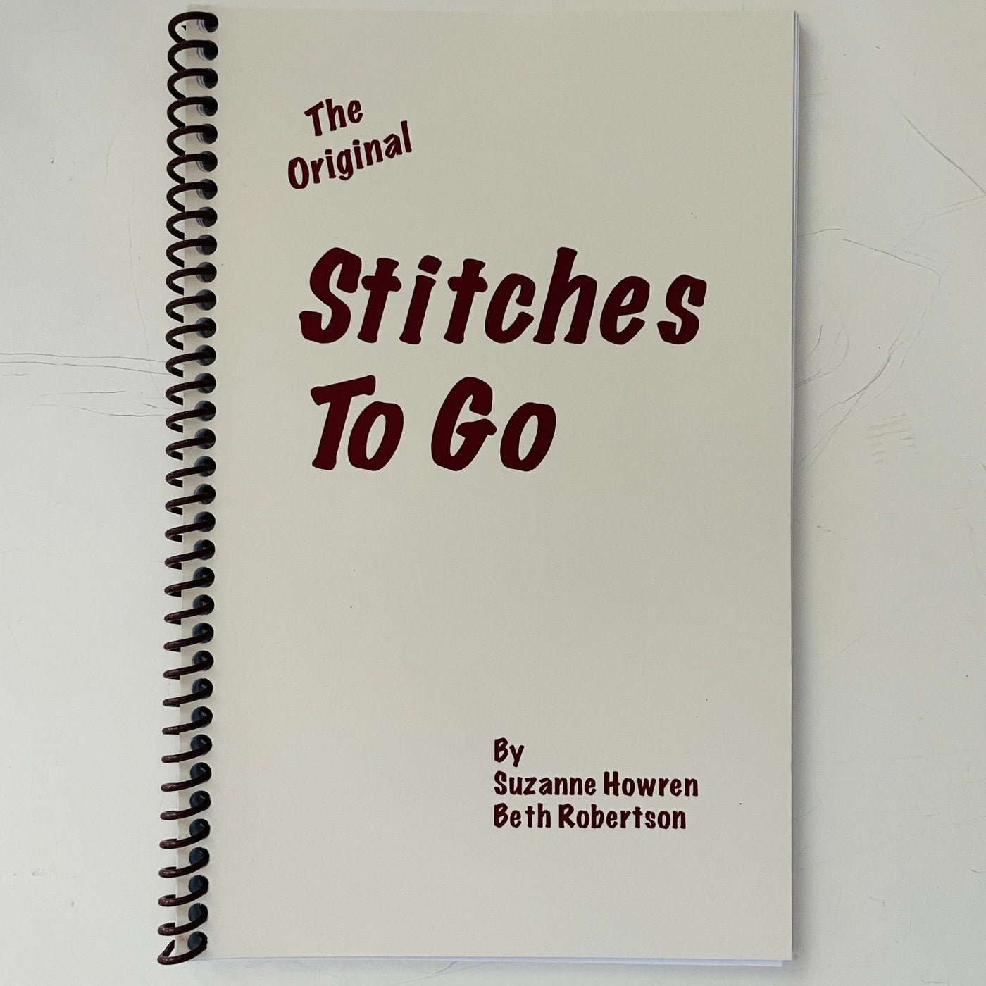 The Original Stitches to Go book needlepoint canvas - Bargello Needlepoint