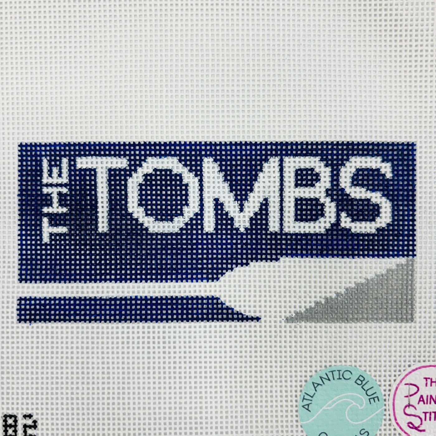 The Tombs Ornament needlepoint canvas - Bargello Needlepoint