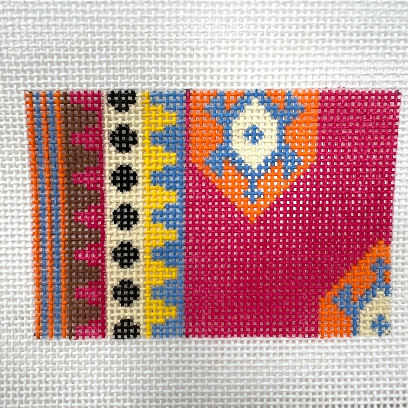 Turkish Kilm Insert needlepoint canvas - Bargello Needlepoint