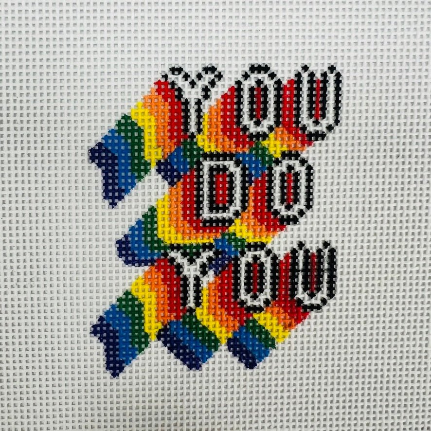 You Do You needlepoint canvas - Bargello Needlepoint