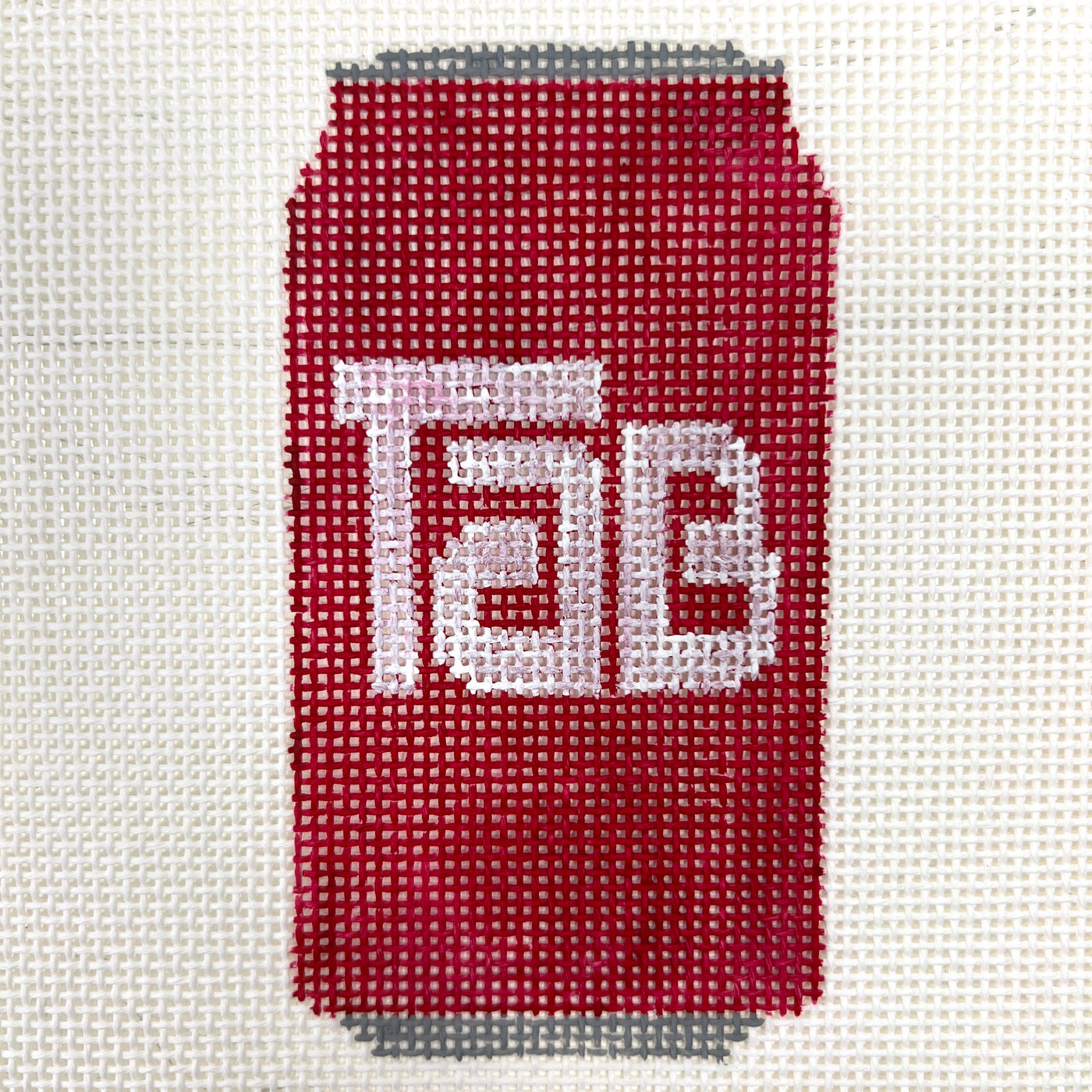 Retro Diet Soda Ornament Needlepoint Canvas