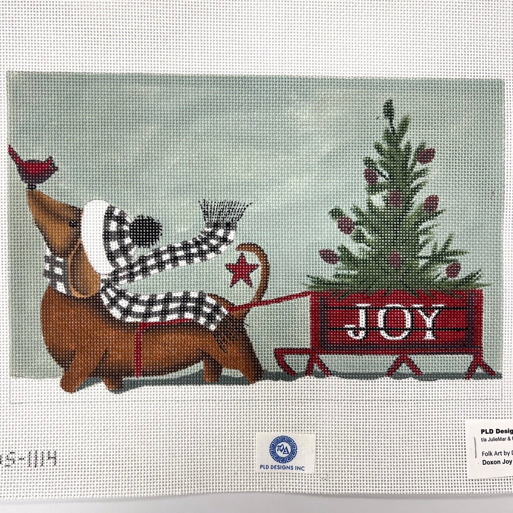 Doxon Joy needlepoint canvas - Bargello Needlepoint